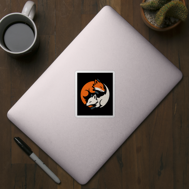 Yin Yang Fox by CreativeSage